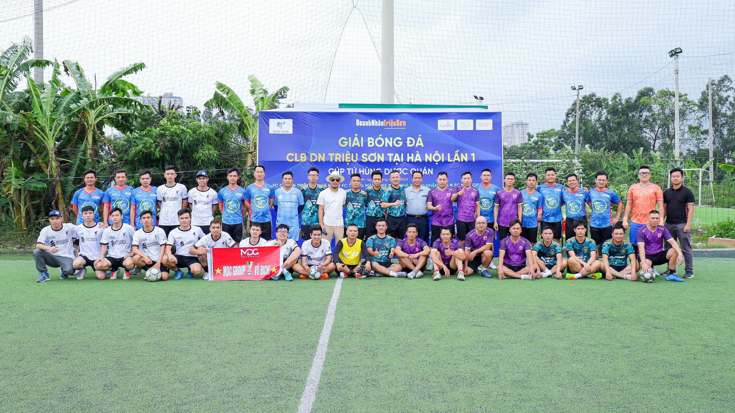 MDC GROUP tham gia Giải bóng đá Doanh nhân Triệu Sơn tại Hà Nội lần 1 ...