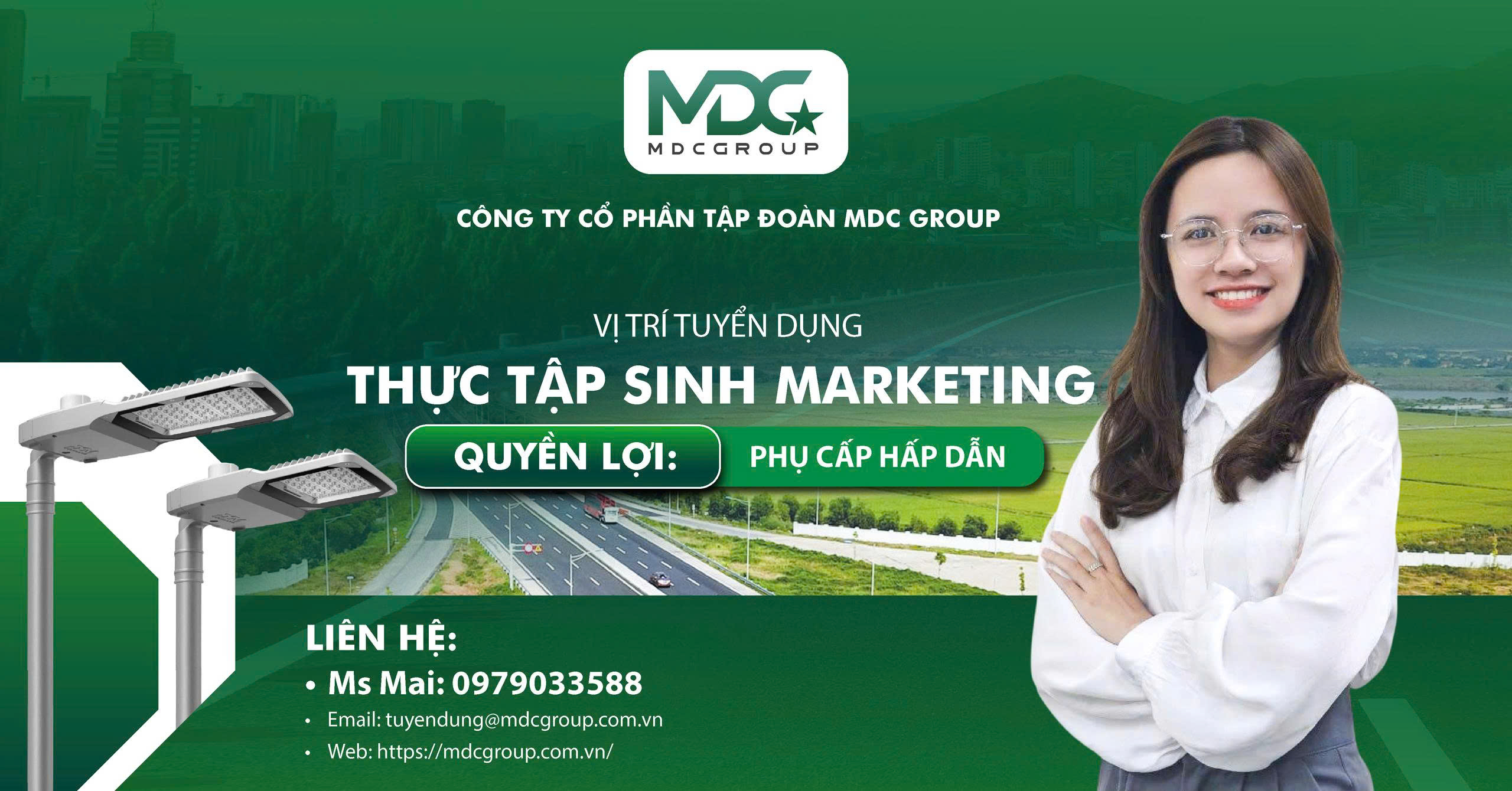 MDC GROUP TUYỂN DỤNG THỰC TẬP SINH MARKETING - MDC Group